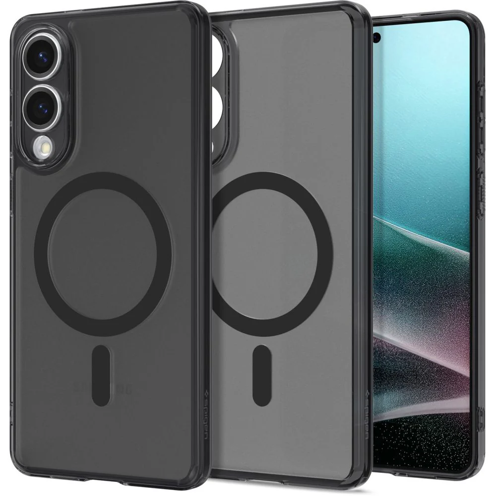 MagSafe Case for Samsung Galaxy S25 Edge S937, Spigen, Ultra Hybrid, Satin Black ACS09419