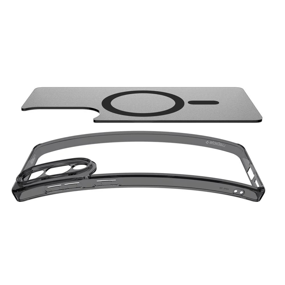 MagSafe Case for Samsung Galaxy S25 Edge S937, Spigen, Ultra Hybrid, Satin Black ACS09419 - Image 6
