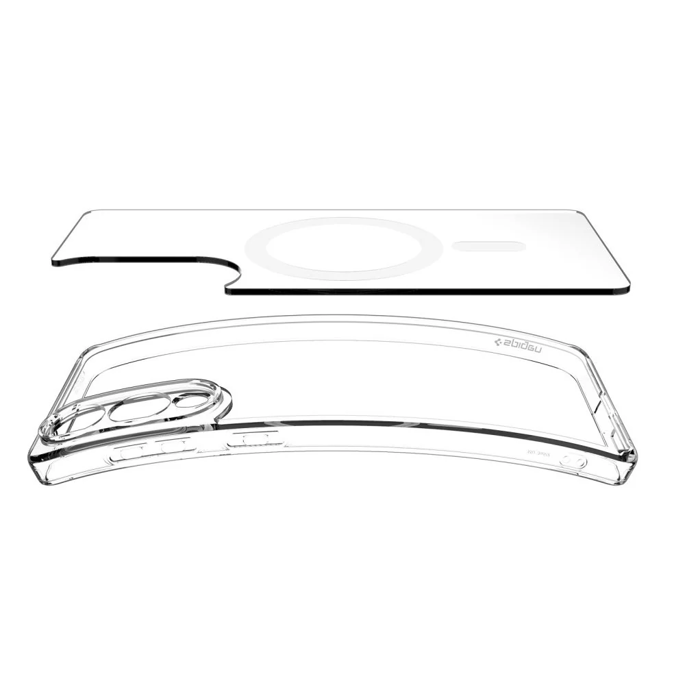 MagSafe Case for Samsung Galaxy S25 Edge S937, Spigen, Ultra Hybrid, White ACS09418 - Image 7