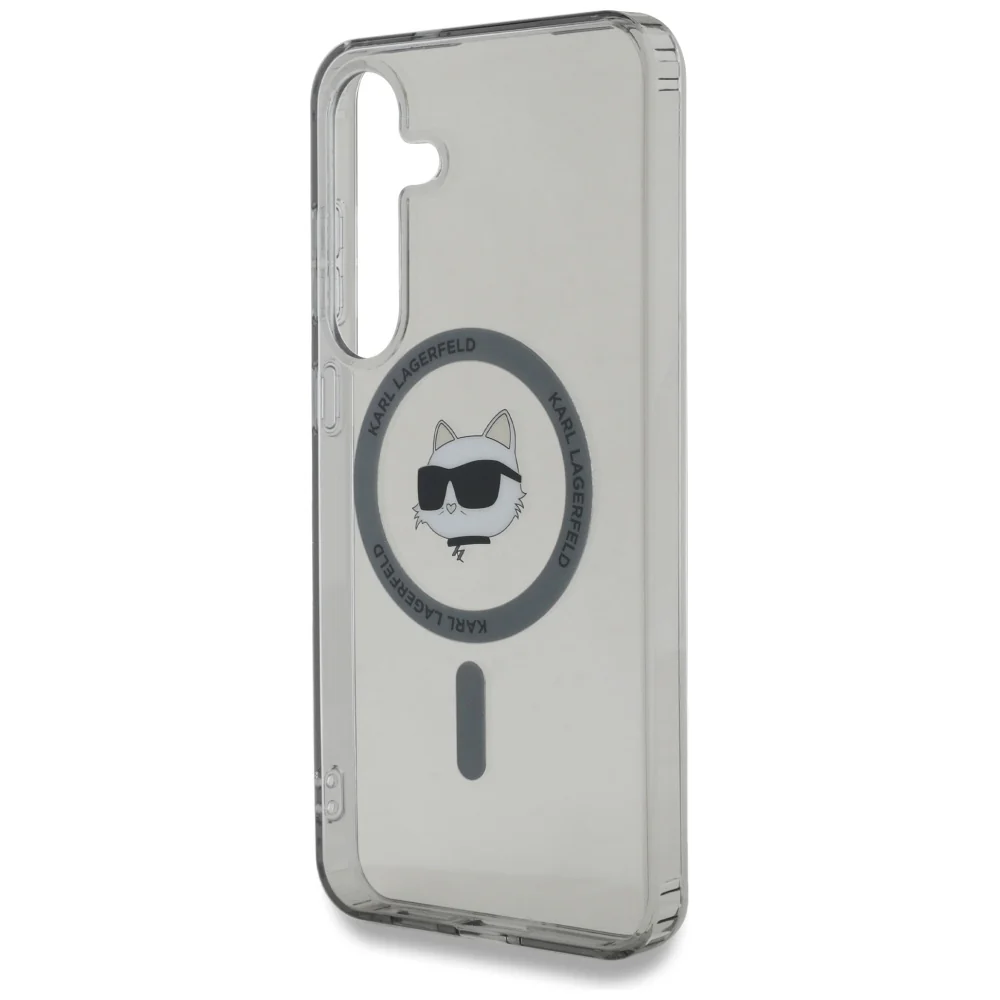 MagSafe Case for Samsung Galaxy S25+ S936, Karl Lagerfeld, IML Choupette's Head, Black - Image 6