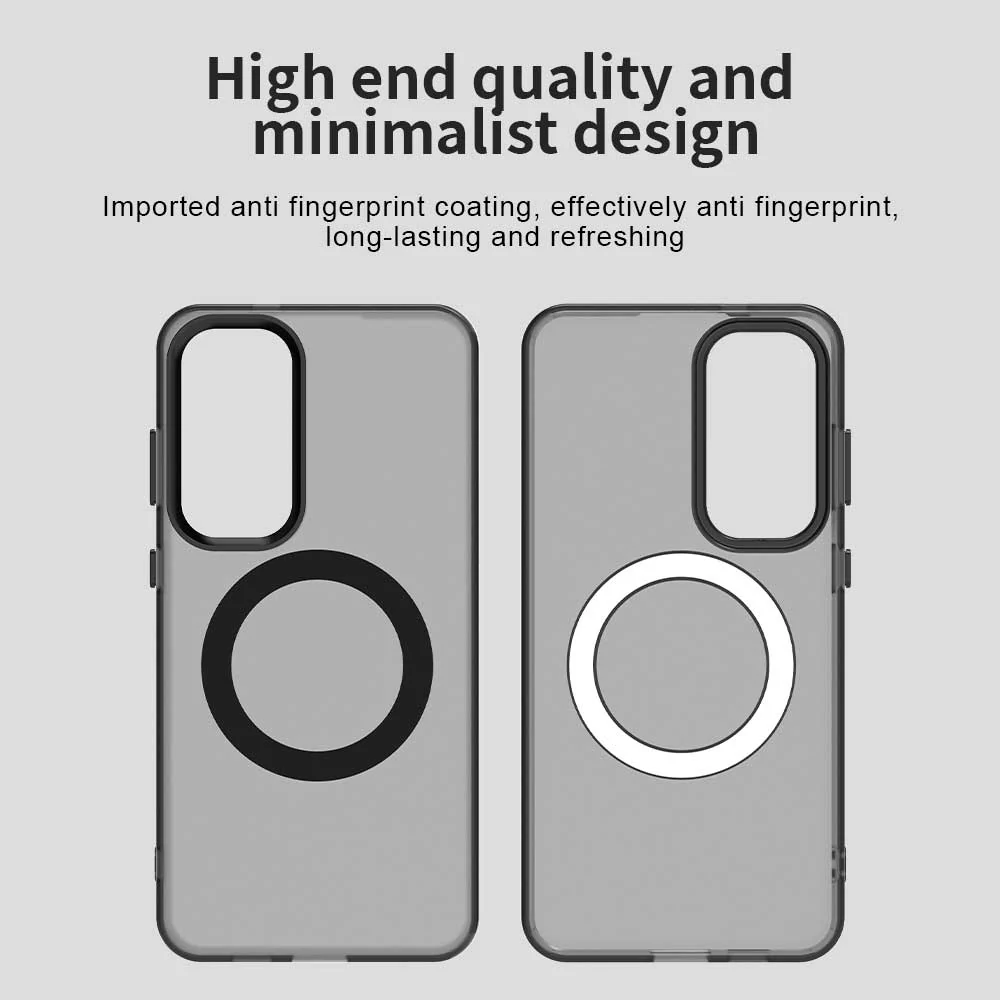 MagSafe Case for Samsung Galaxy S25+ S936 / S24+ S926, Techsuit, CandyCase, Black - Image 5