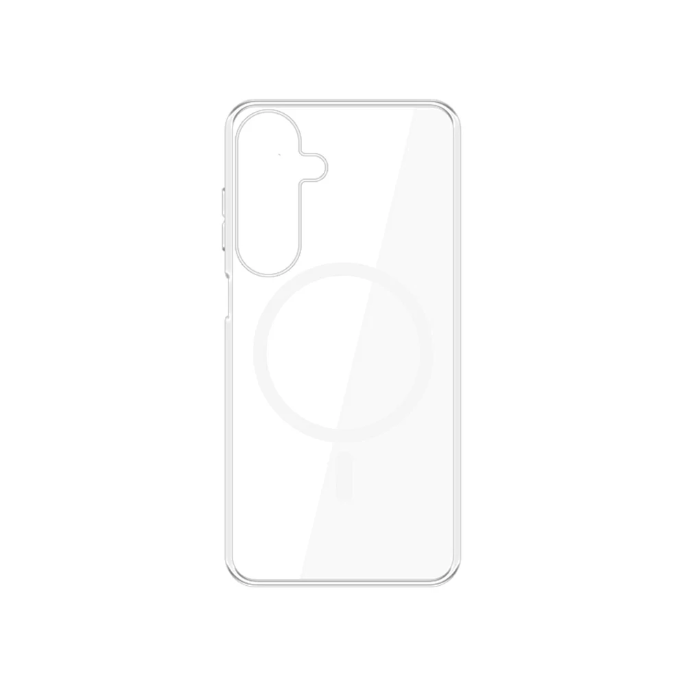 MagSafe Case for Samsung Galaxy S25 S931, 3MK, Clear MagCase, Transparent - Image 3