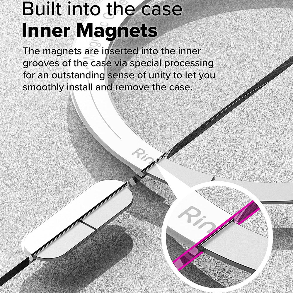 MagSafe Case for Samsung Galaxy S25 Ultra S938, Ringke, Fusion, Matte Transparent - Image 6