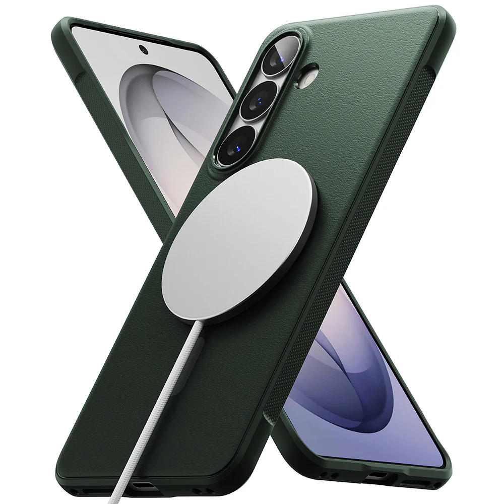 MagSafe Case for Samsung Galaxy S26 Plus S947, Ringke, Onyx, Dark Green - Image 4