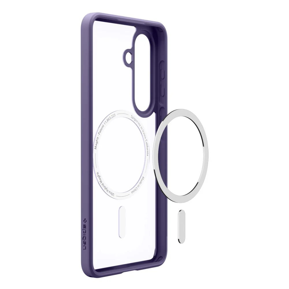 MagSafe Case for Samsung Galaxy S26 Plus S947, Spigen, Ultra Hybrid, Dark Purple ACS11214 - Image 4