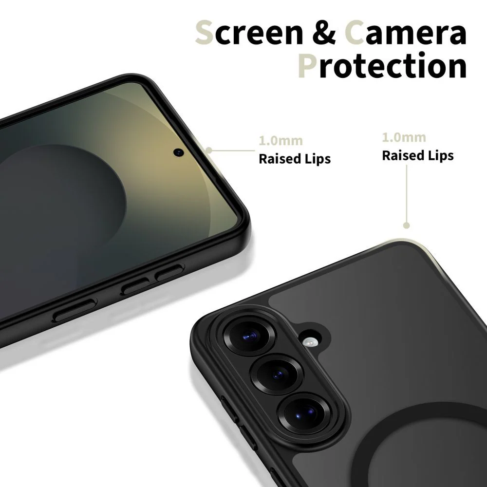 MagSafe Case for Samsung Galaxy S26 Plus S947, Tech-Protect, BasicMag, Matte Black - Image 4