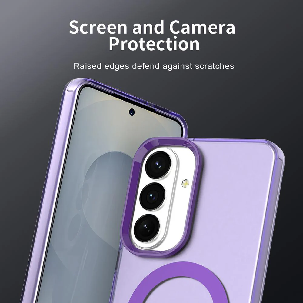 MagSafe Case for Samsung Galaxy S26 Plus S947, Techsuit, CandyCase, Purple - Image 6