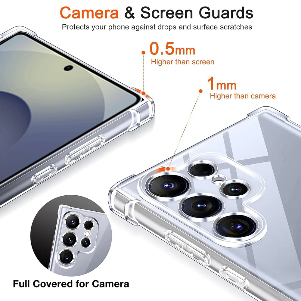 MagSafe Case for Samsung Galaxy S26 Plus S947, Techsuit, Shockproof, Transparent - Image 6