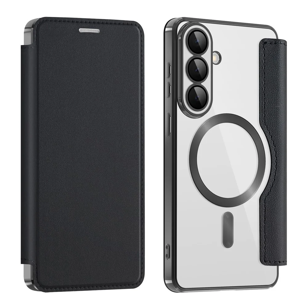 MagSafe Case for Samsung Galaxy S26 Plus S947, Techsuit, SmartMag Book, Black - Image 2