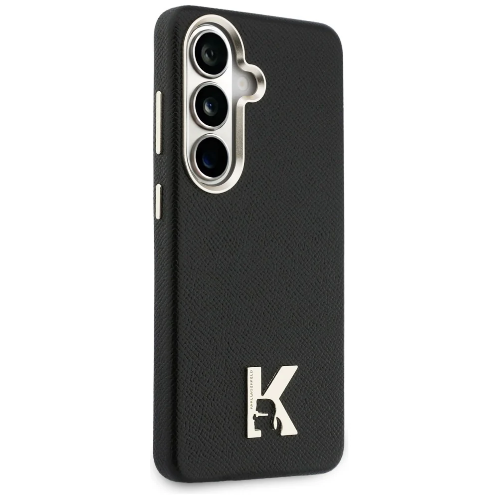 MagSafe Case for Samsung Galaxy S26 S942, Karl Lagerfeld, Karl Head Logo, Black - Image 2
