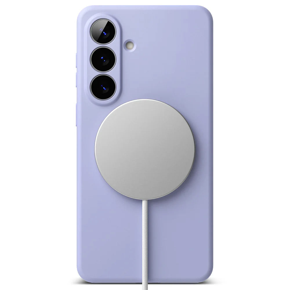MagSafe Case for Samsung Galaxy S26 S942, Ringke, Silicone, Purple - Image 2