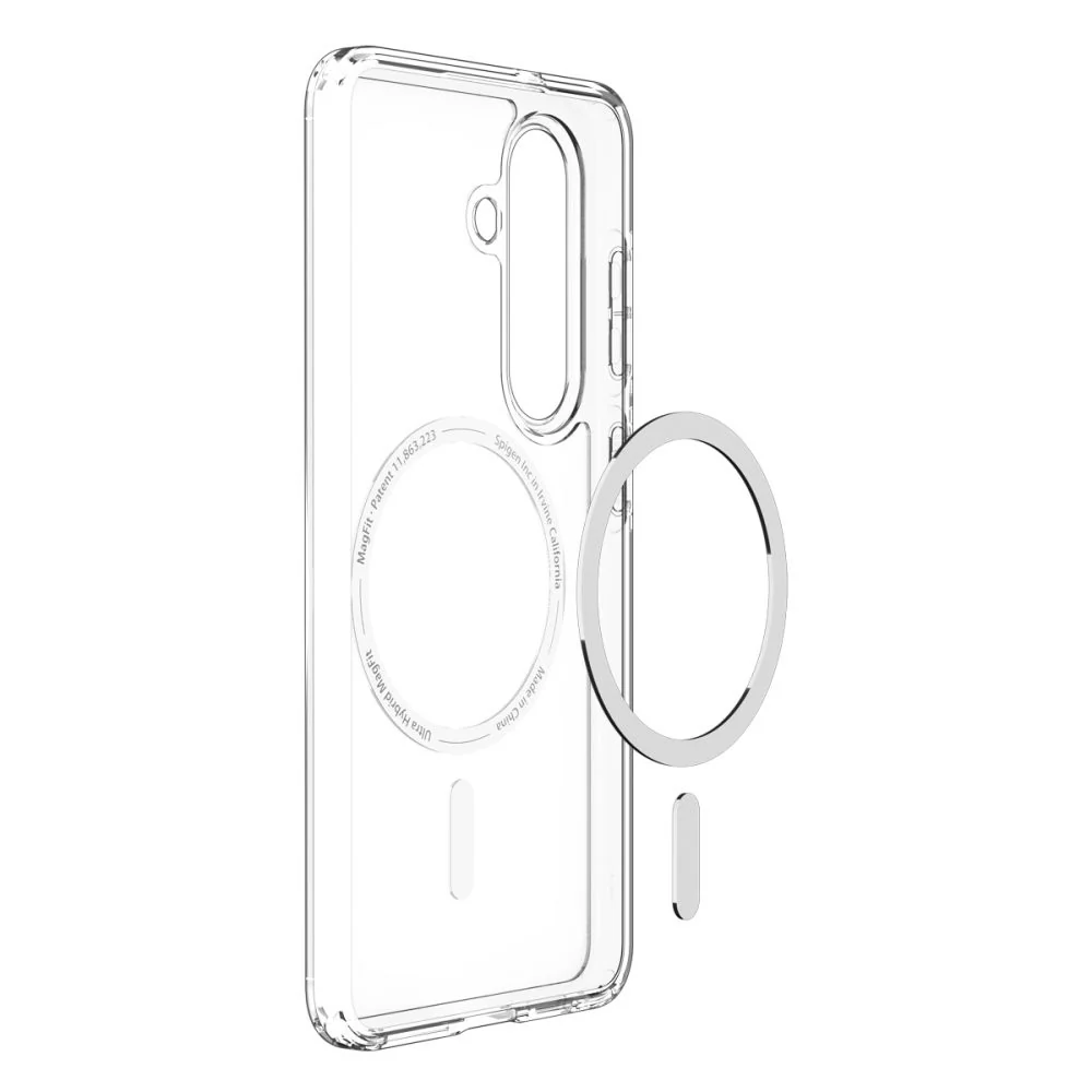 MagSafe Case for Samsung Galaxy S26 S942, Spigen, Ultra Hybrid, White Transparent ACS10734 - Image 4