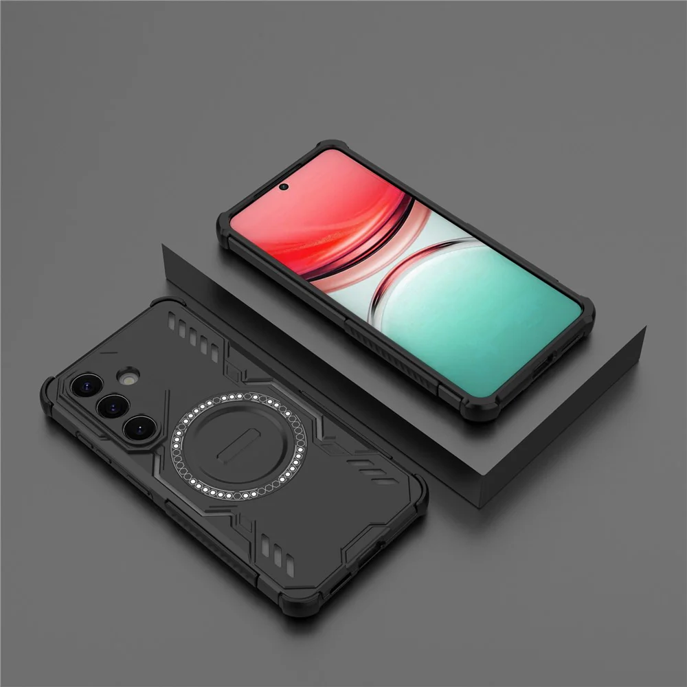 MagSafe Case for Samsung Galaxy S26 S942, Techsuit, ArmorMag, Black - Image 6