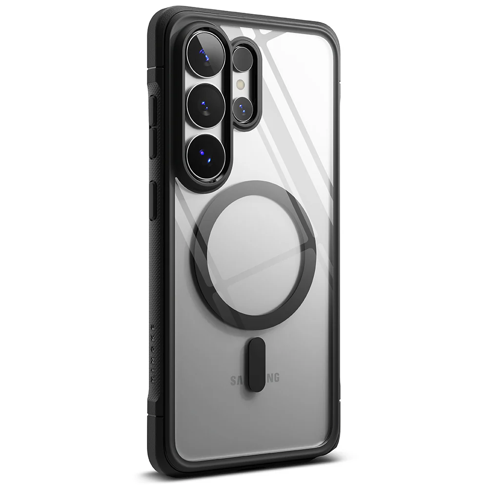 MagSafe Case for Samsung Galaxy S26 Ultra S948, Ringke, Fusion Bold, Black - Image 4
