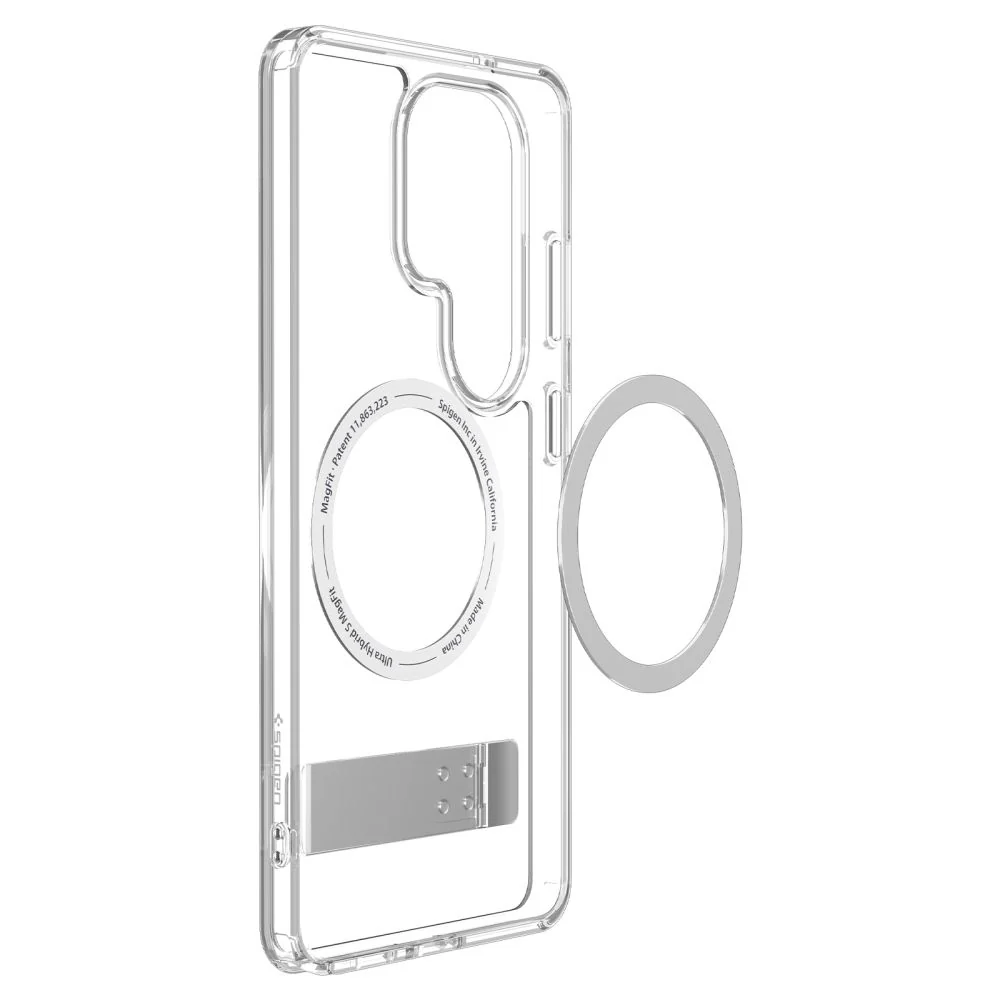 MagSafe Case for Samsung Galaxy S26 Ultra S948, Spigen, Ultra Hybrid S, White Transparent ACS11032 - Image 4