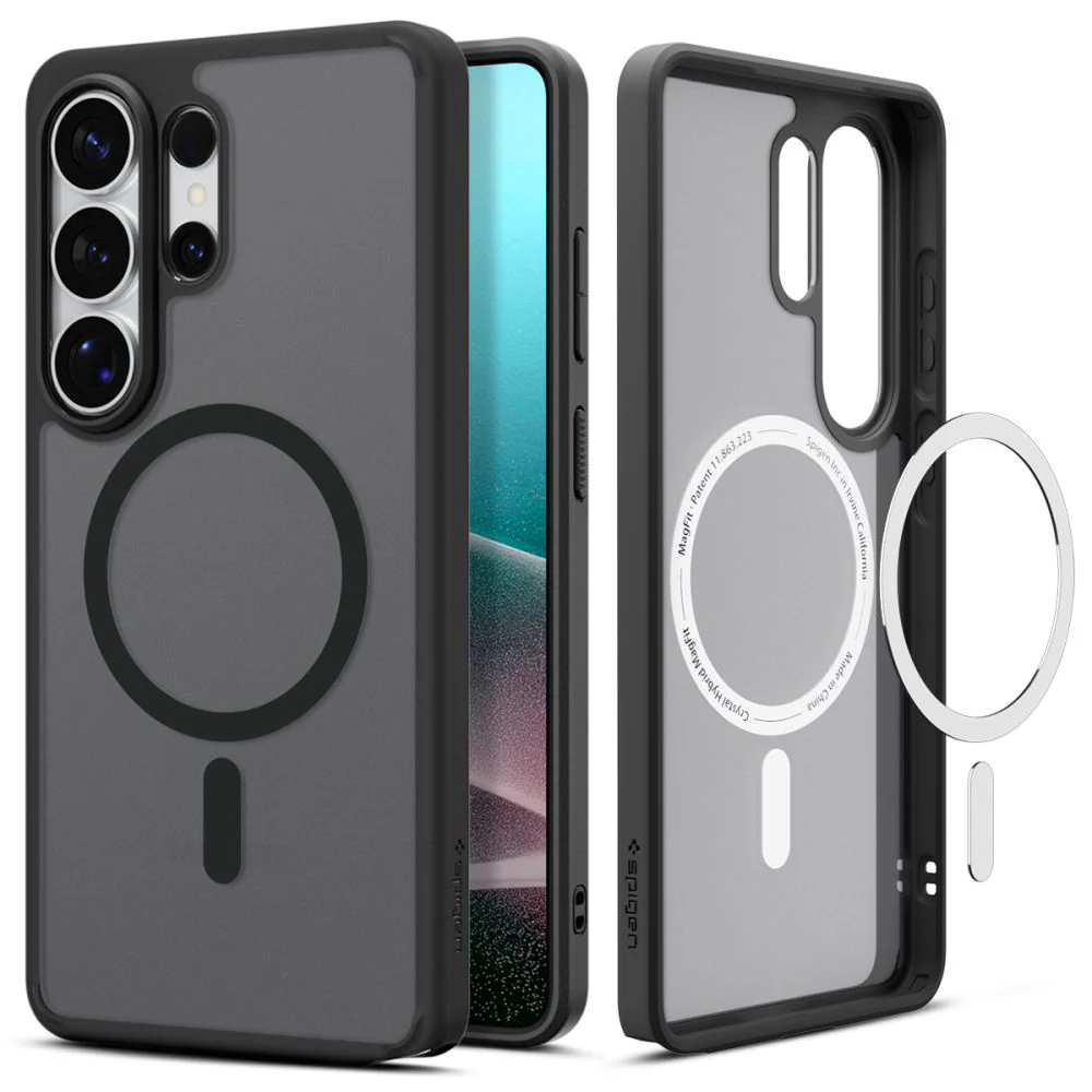 MagSafe Case for Samsung Galaxy S26 Ultra S948, Spigen, Ultra Hybrid, Satin Black ACS10681 - Image 2