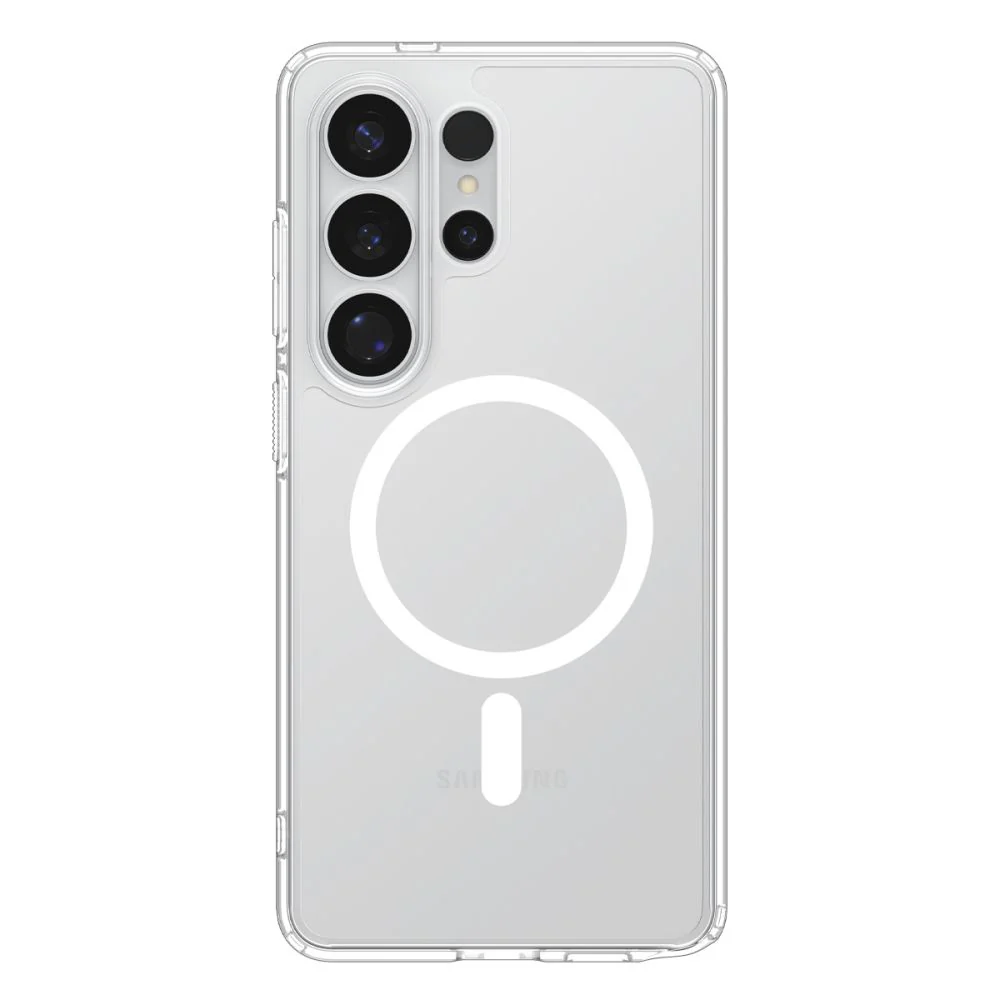 MagSafe Case for Samsung Galaxy S26 Ultra S948, Spigen, Ultra Hybrid, White Transparent ACS10679 - Image 3