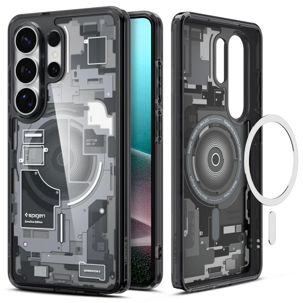 MagSafe Case for Samsung Galaxy S26 Ultra S948, Spigen, Ultra Hybrid Zero One, Black ACS10682 - Image 2