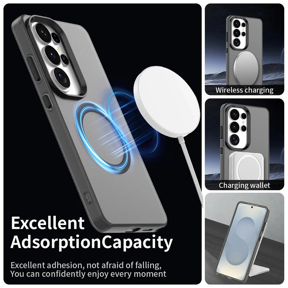 MagSafe Case for Samsung Galaxy S26 Ultra S948, Techsuit, CandyCase, Black - Image 6