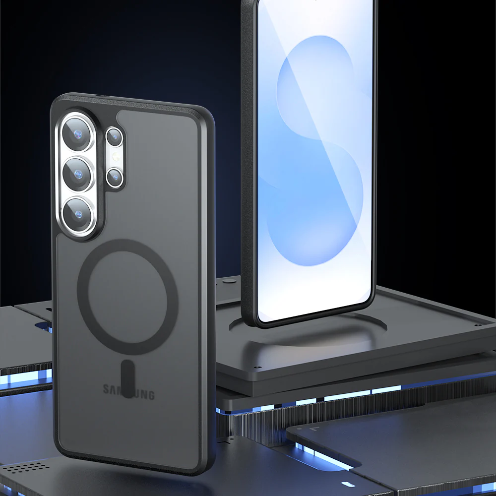MagSafe Case for Samsung Galaxy S26 Ultra S948, Techsuit, PureFrost, Satin Black - Image 2