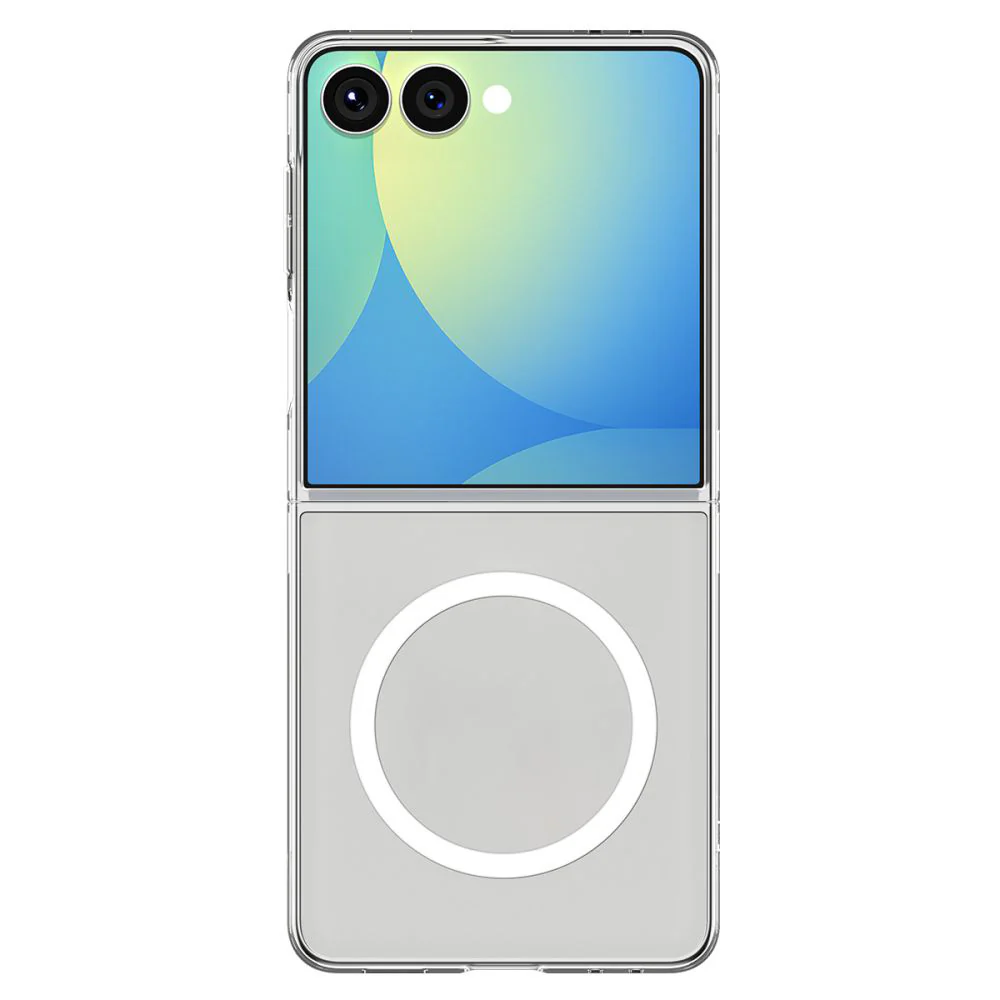 MagSafe Case for Samsung Galaxy Z Flip7 F766, Spigen, Air Skin, Transparent ACS09556 - Image 3
