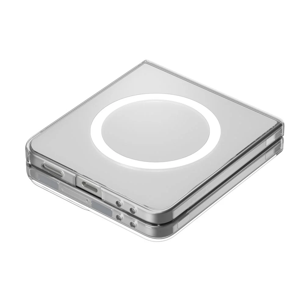 MagSafe Case for Samsung Galaxy Z Flip7 F766, Spigen, Air Skin, Transparent ACS09556 - Image 5