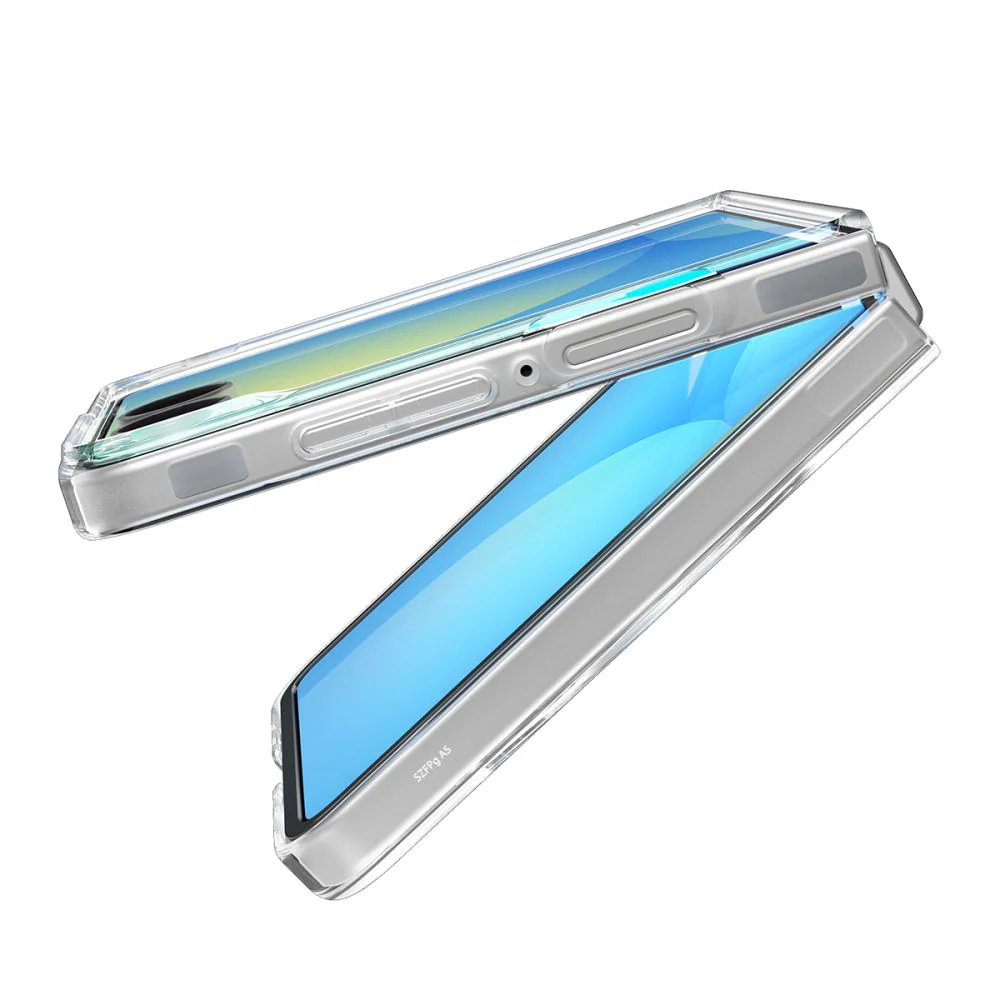 MagSafe Case for Samsung Galaxy Z Flip7 F766, Spigen, Air Skin, Transparent ACS09556 - Image 6