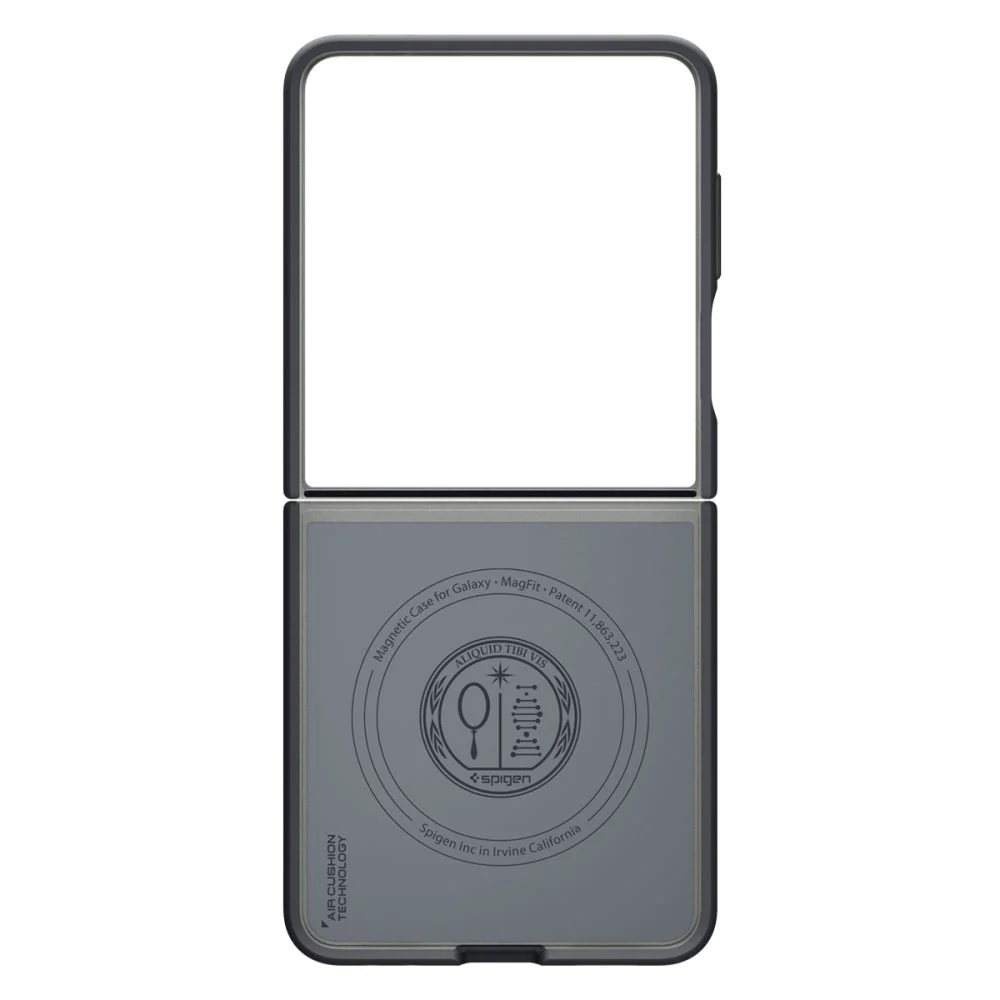 MagSafe Case for Samsung Galaxy Z Flip7 F766, Spigen, Caseology Nano Pop, Black ACS11158 - Image 4