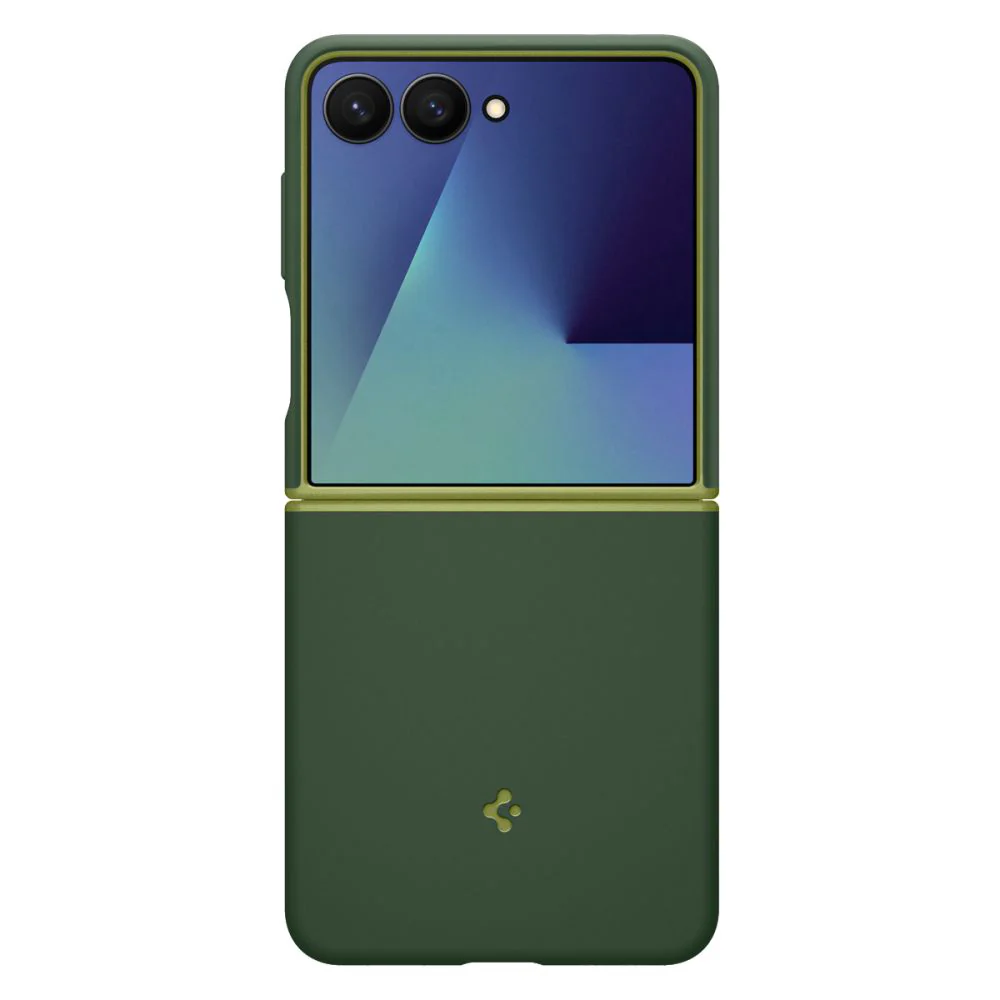 MagSafe Case for Samsung Galaxy Z Flip7 F766, Spigen, Caseology Nano Pop, Green ACS11159 - Image 2