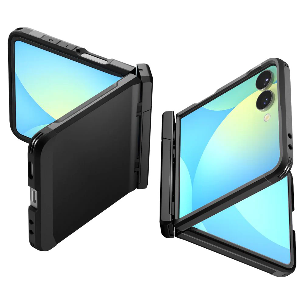 MagSafe Case for Samsung Galaxy Z Flip7 F766, Spigen, Tough Armor Pro, Black ACS09561 - Image 6
