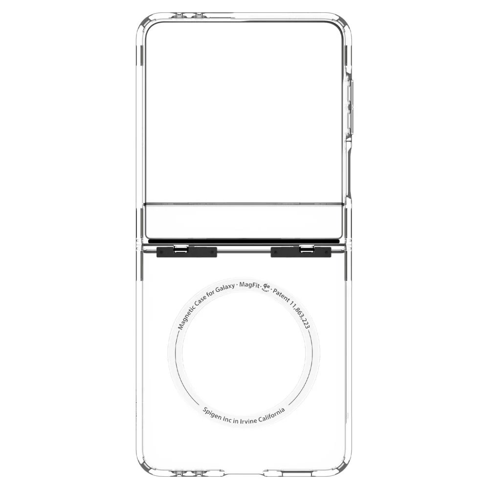 MagSafe Case for Samsung Galaxy Z Flip7 F766, Spigen, Ultra Hybrid Pro, Transparent ACS09559 - Image 4