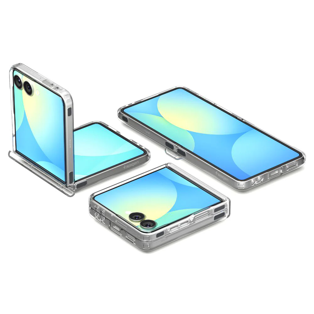 MagSafe Case for Samsung Galaxy Z Flip7 F766, Spigen, Ultra Hybrid Pro, Transparent ACS09559 - Image 7