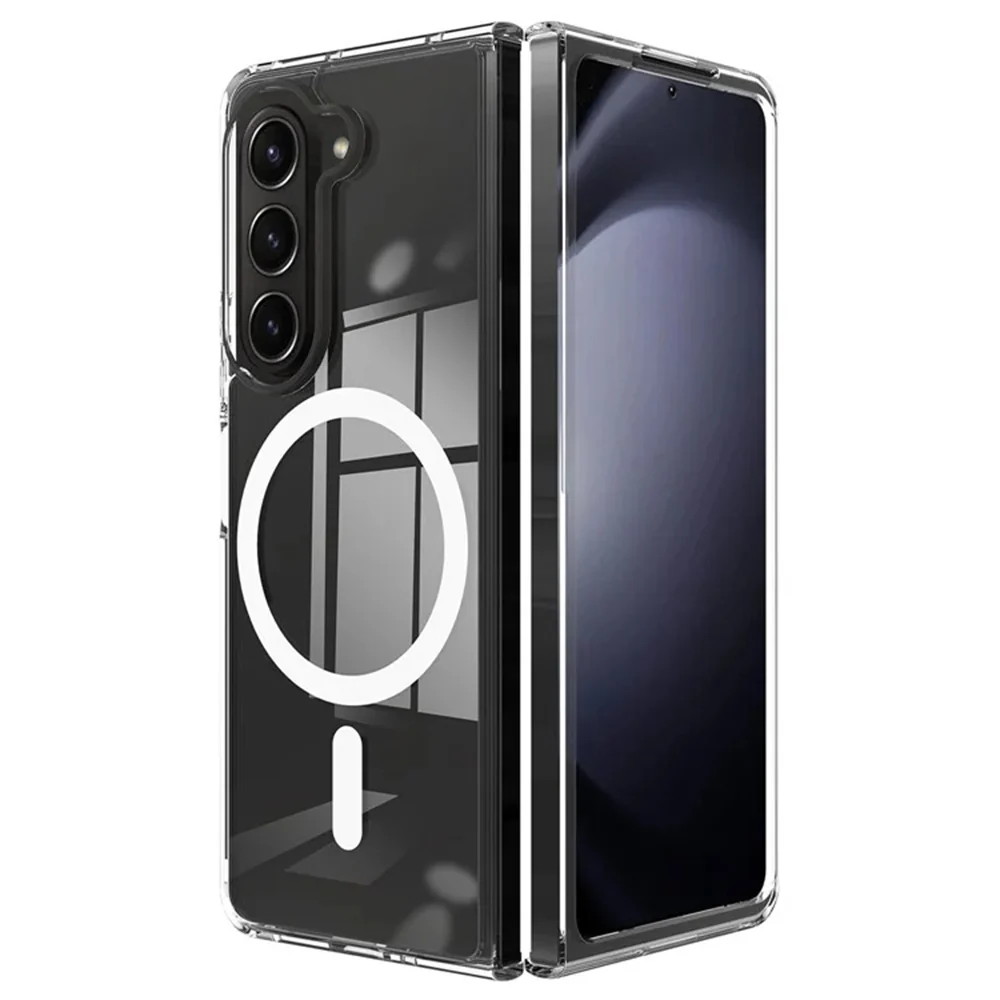 MagSafe Case for Samsung Galaxy Z Fold6 F956, Techsuit, Pro, Transparent - Image 2