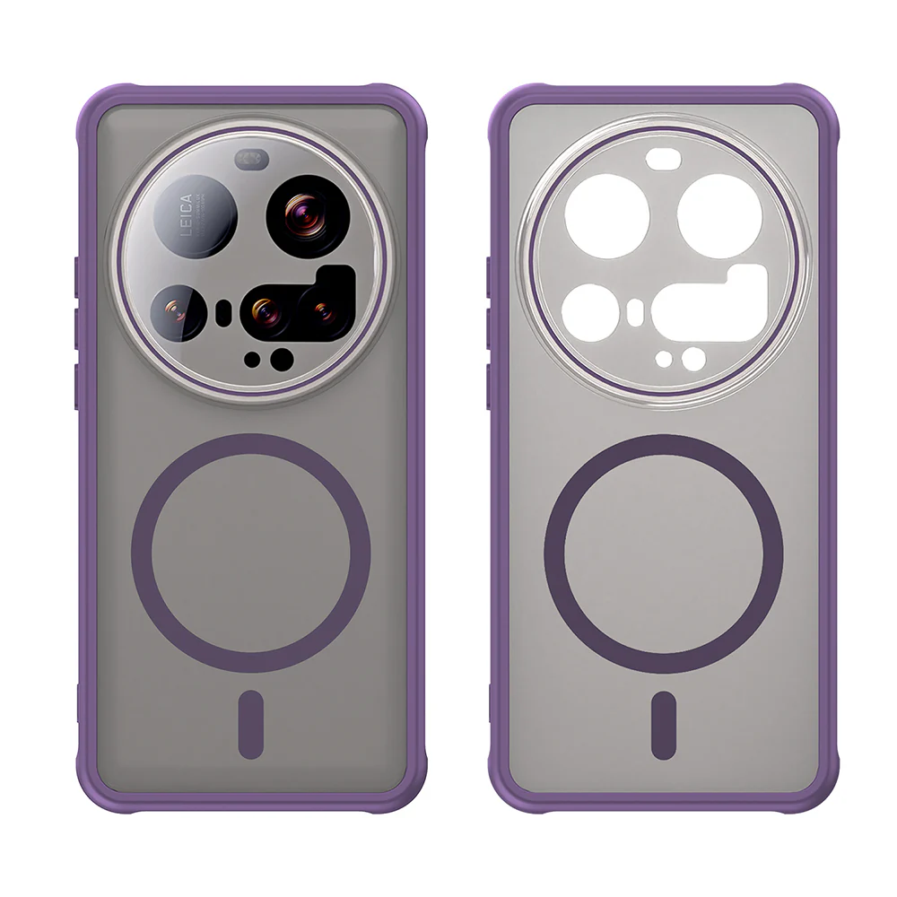 MagSafe Case for Xiaomi 15 Ultra, Techsuit, HaloFrost II, Purple - Image 2