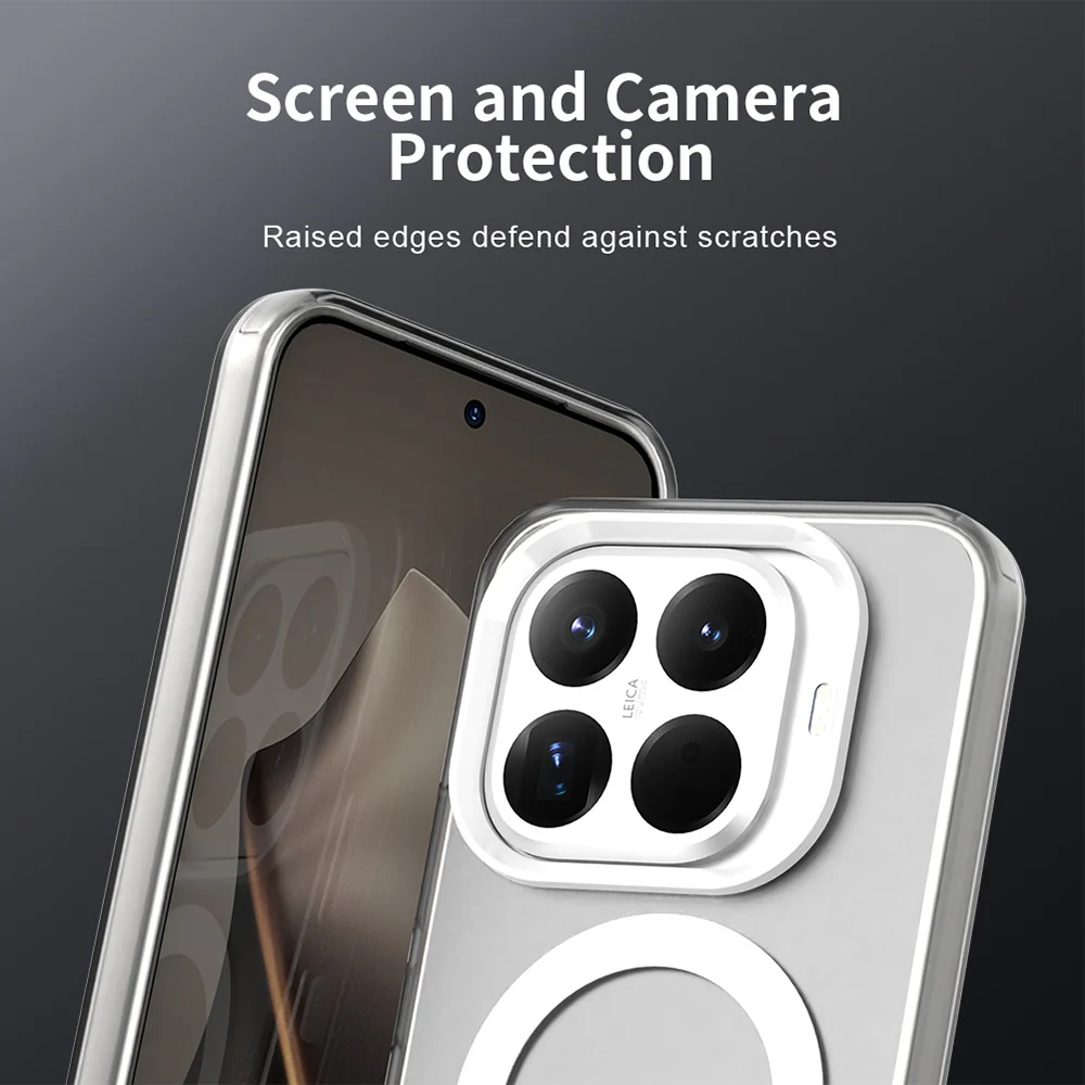 MagSafe Case for Xiaomi 15T Pro, Techsuit, CandyCase, White - Image 2