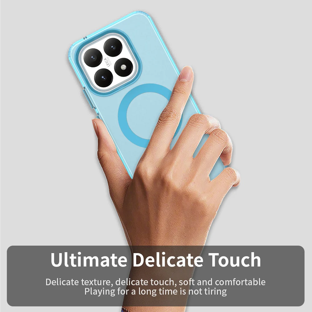 MagSafe Case for Xiaomi 15T, Techsuit, CandyCase, Blue - Image 4