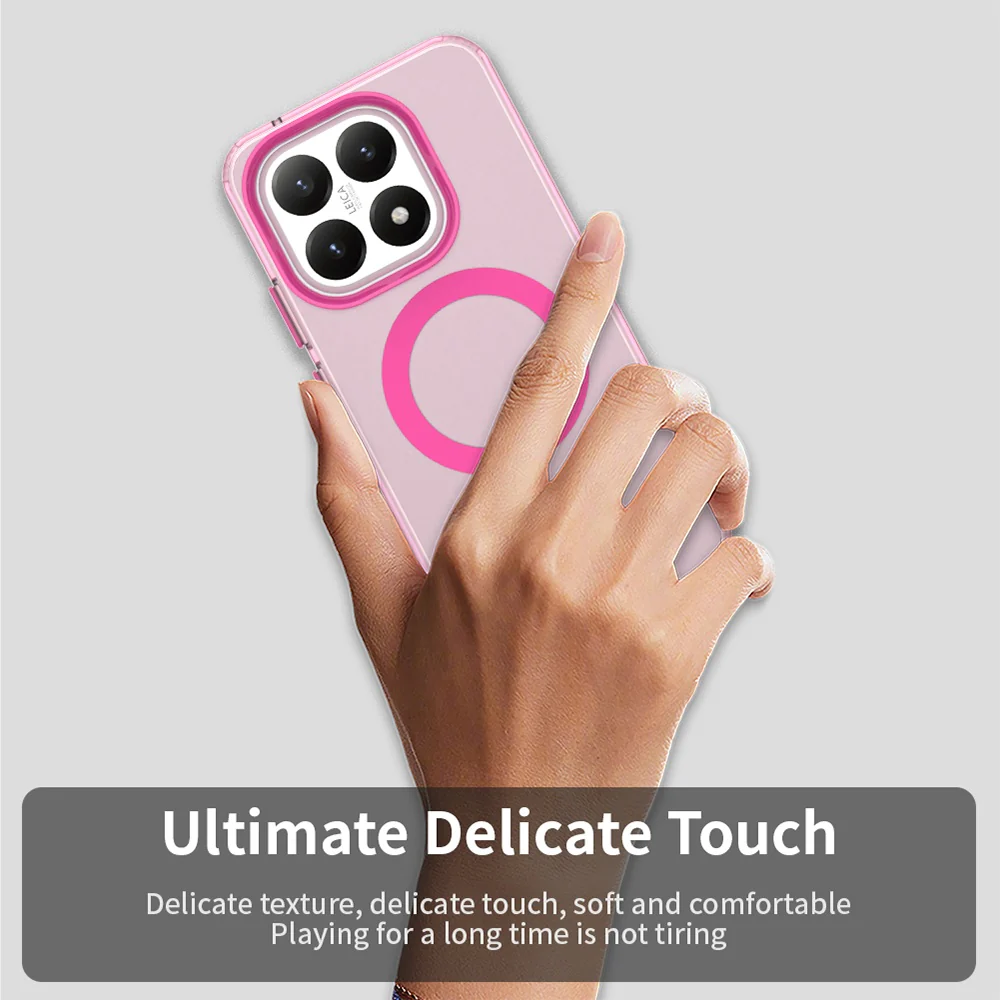 MagSafe Case for Xiaomi 15T, Techsuit, CandyCase, Pink - Image 5
