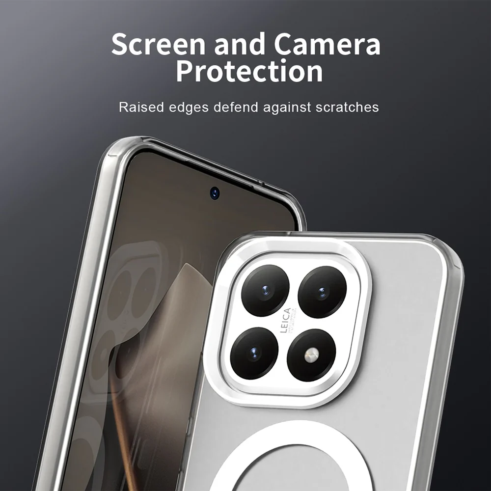 MagSafe Case for Xiaomi 15T, Techsuit, CandyCase, White - Image 5