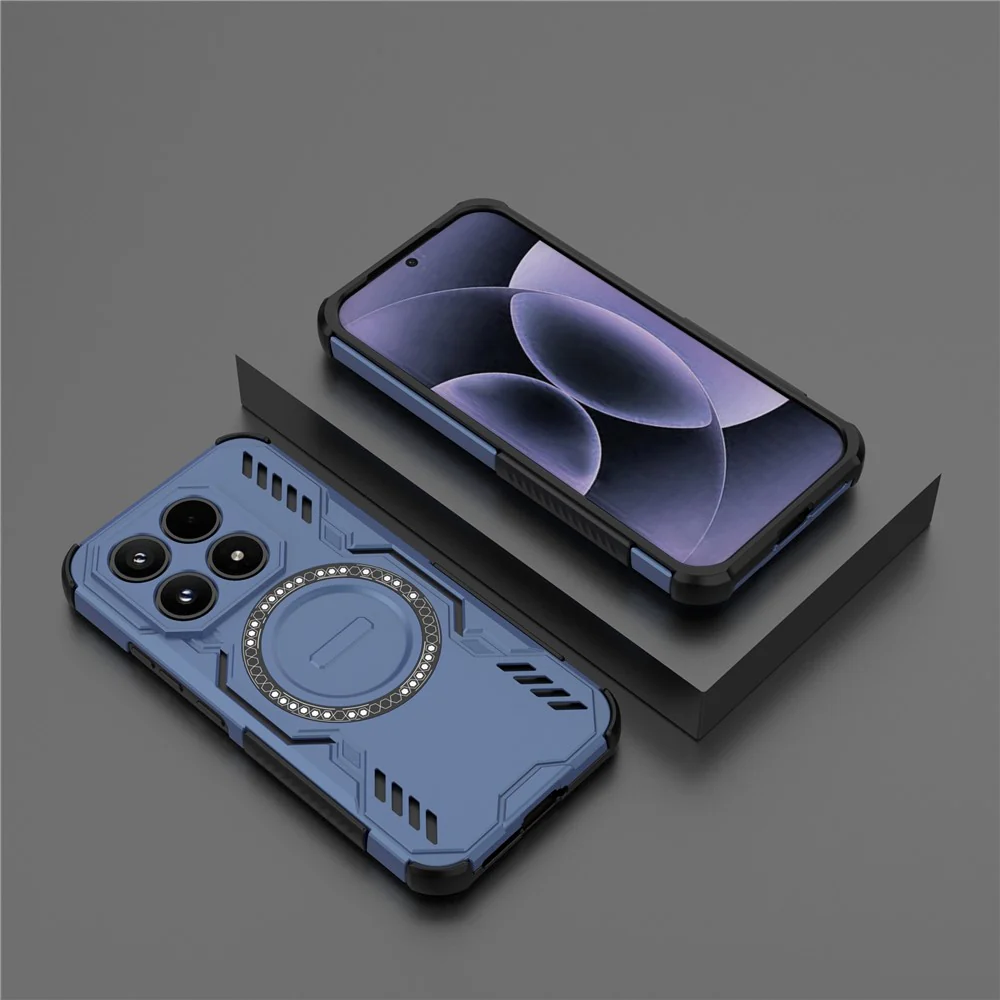 MagSafe Case for Xiaomi 17, Techsuit, ArmorMag, Blue - Image 5
