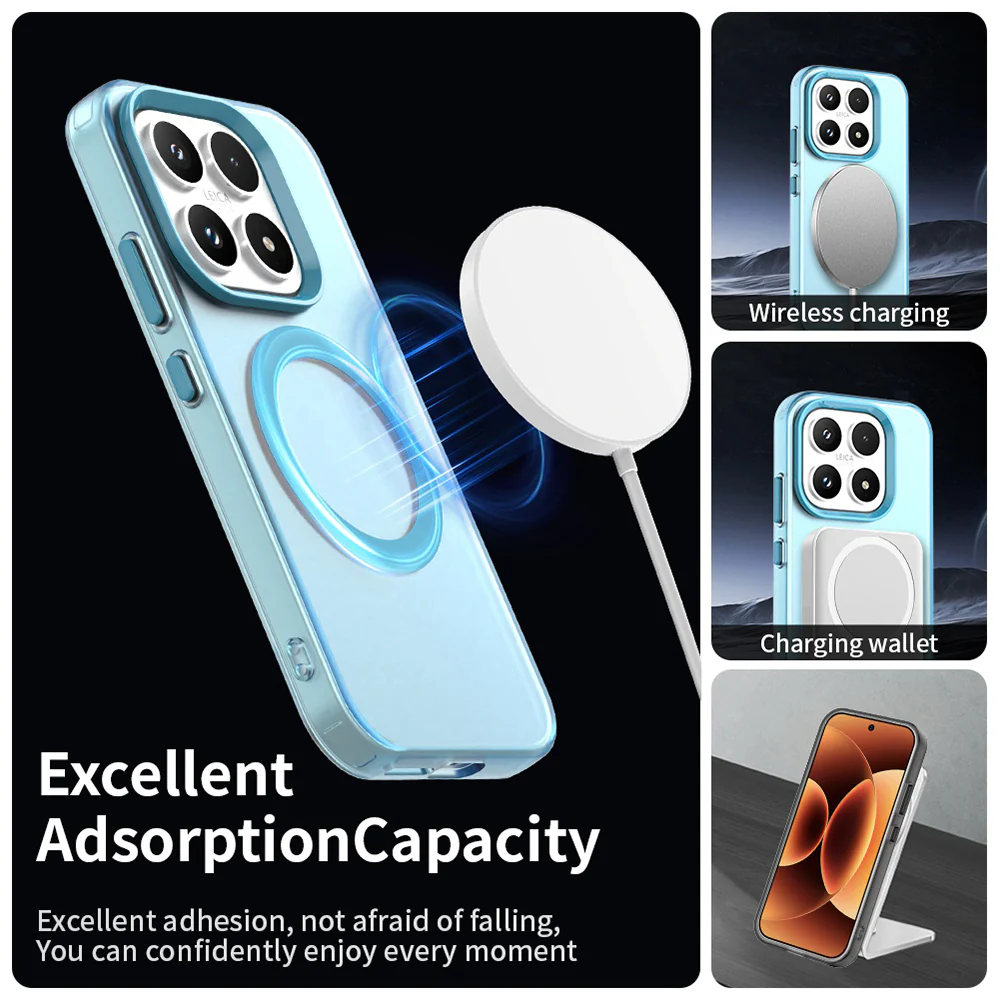 MagSafe Case for Xiaomi 17, Techsuit, CandyCase, Blue - Image 3
