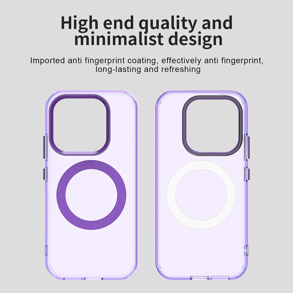 MagSafe Case for Xiaomi 17, Techsuit, CandyCase, Purple - Image 5