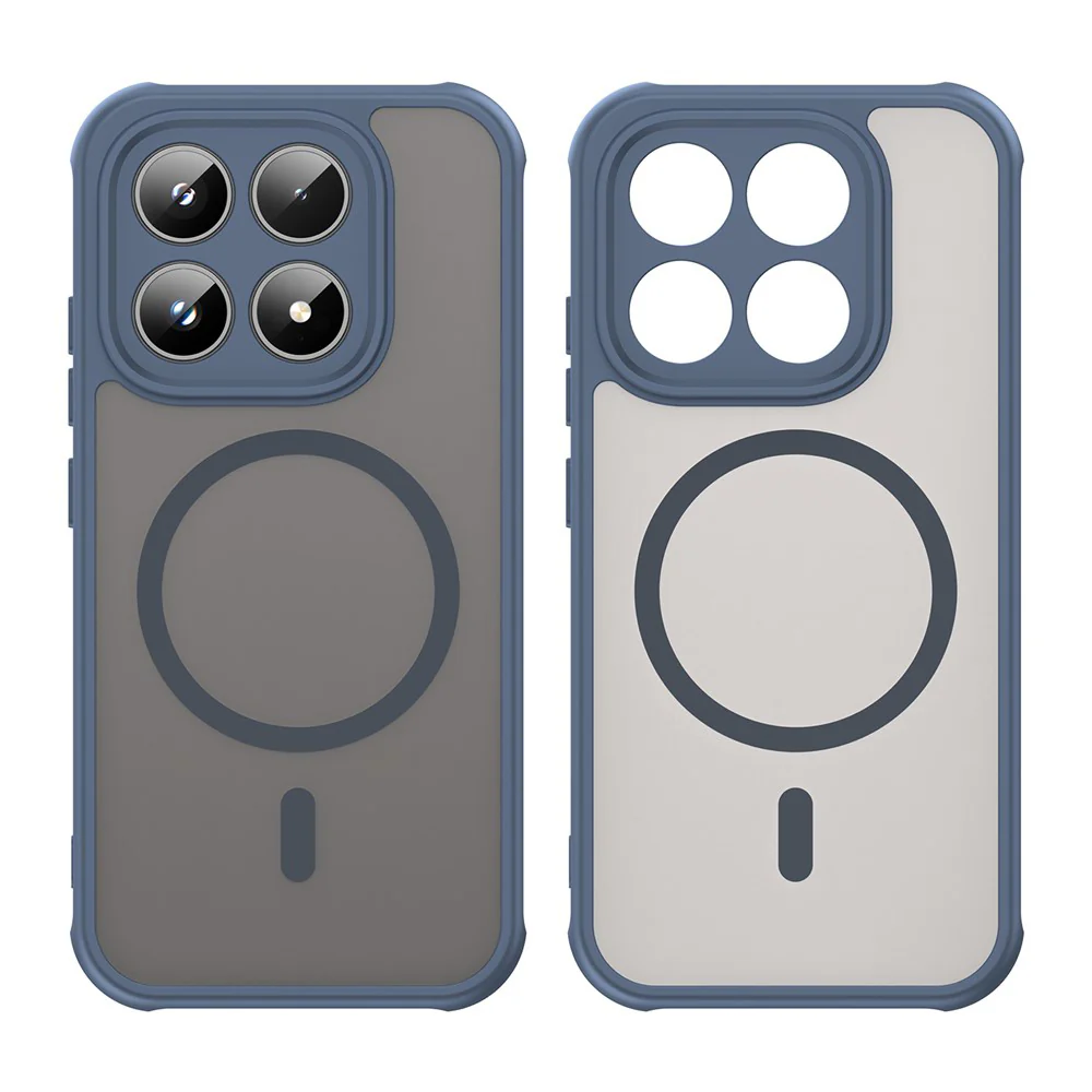 MagSafe Case for Xiaomi 17, Techsuit, HaloFrost II, Navy Blue - Image 2
