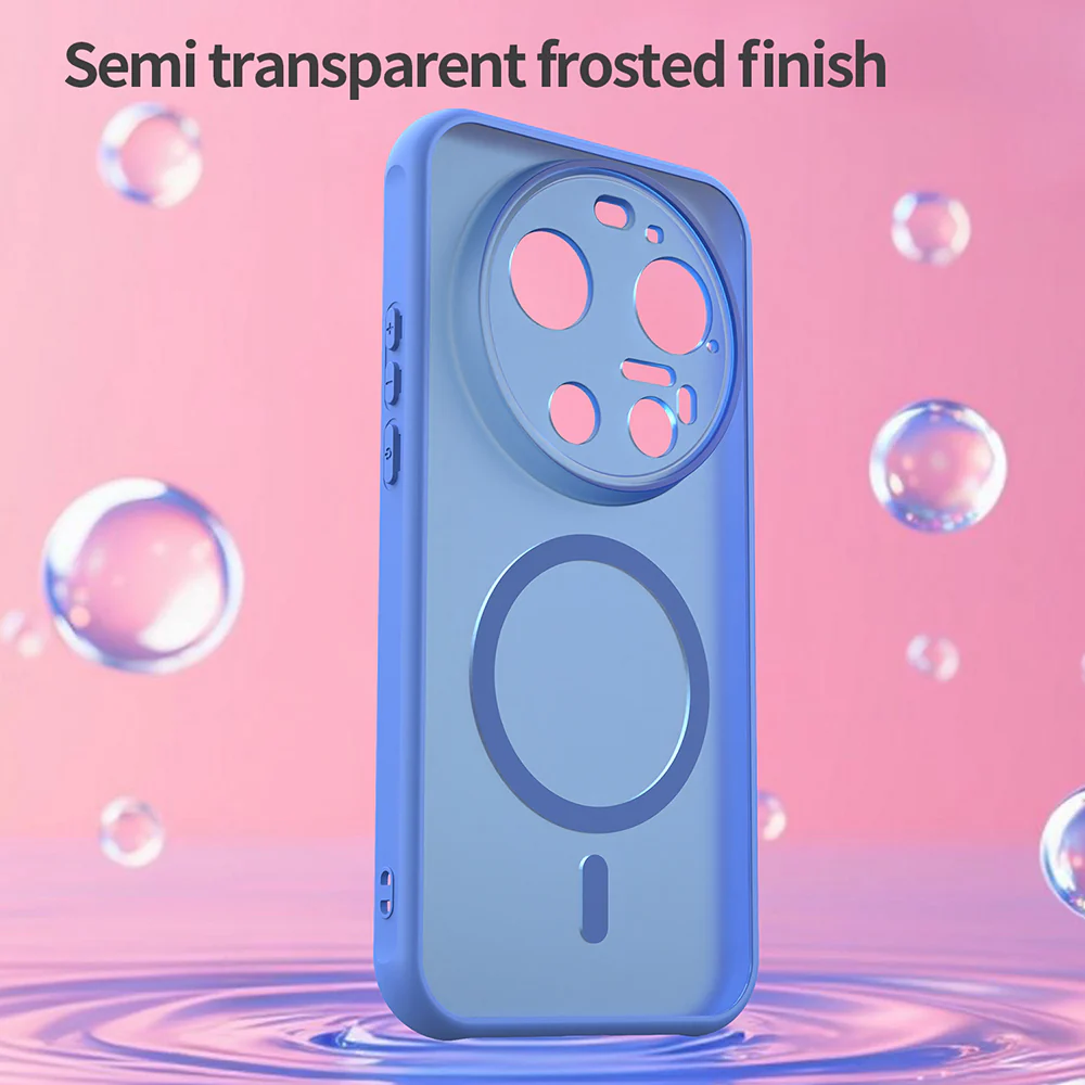MagSafe Case for Xiaomi 17 Ultra, Techsuit, HaloFrost II, Blue - Image 3