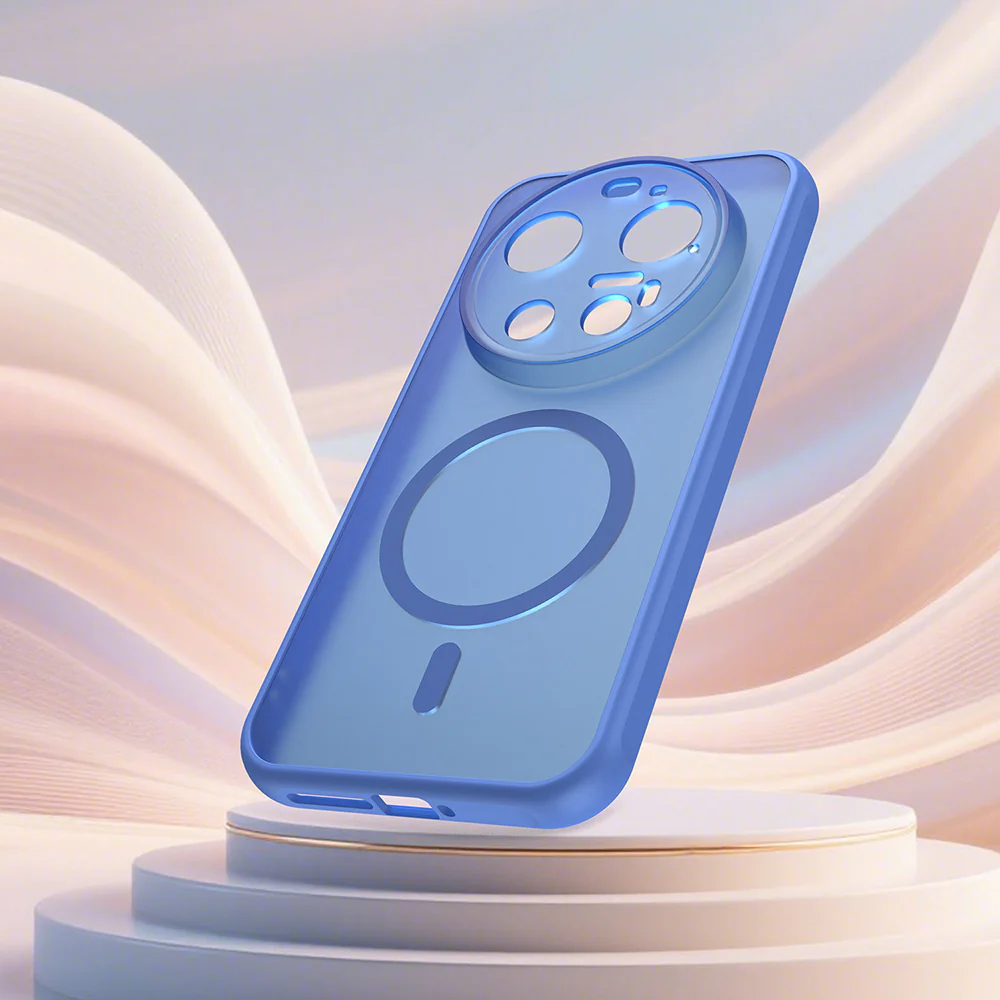 MagSafe Case for Xiaomi 17 Ultra, Techsuit, HaloFrost II, Blue - Image 5