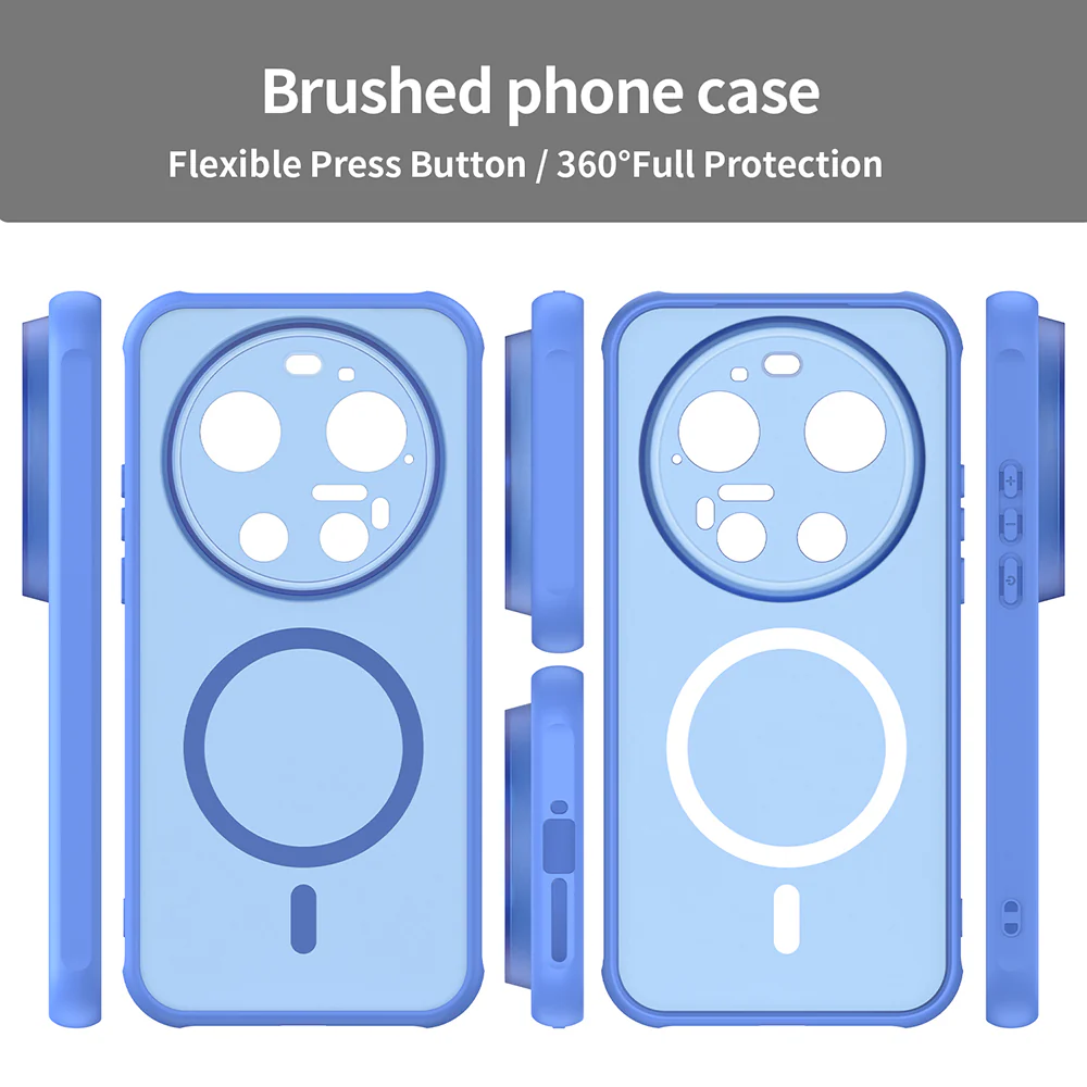 MagSafe Case for Xiaomi 17 Ultra, Techsuit, HaloFrost II, Blue - Image 6
