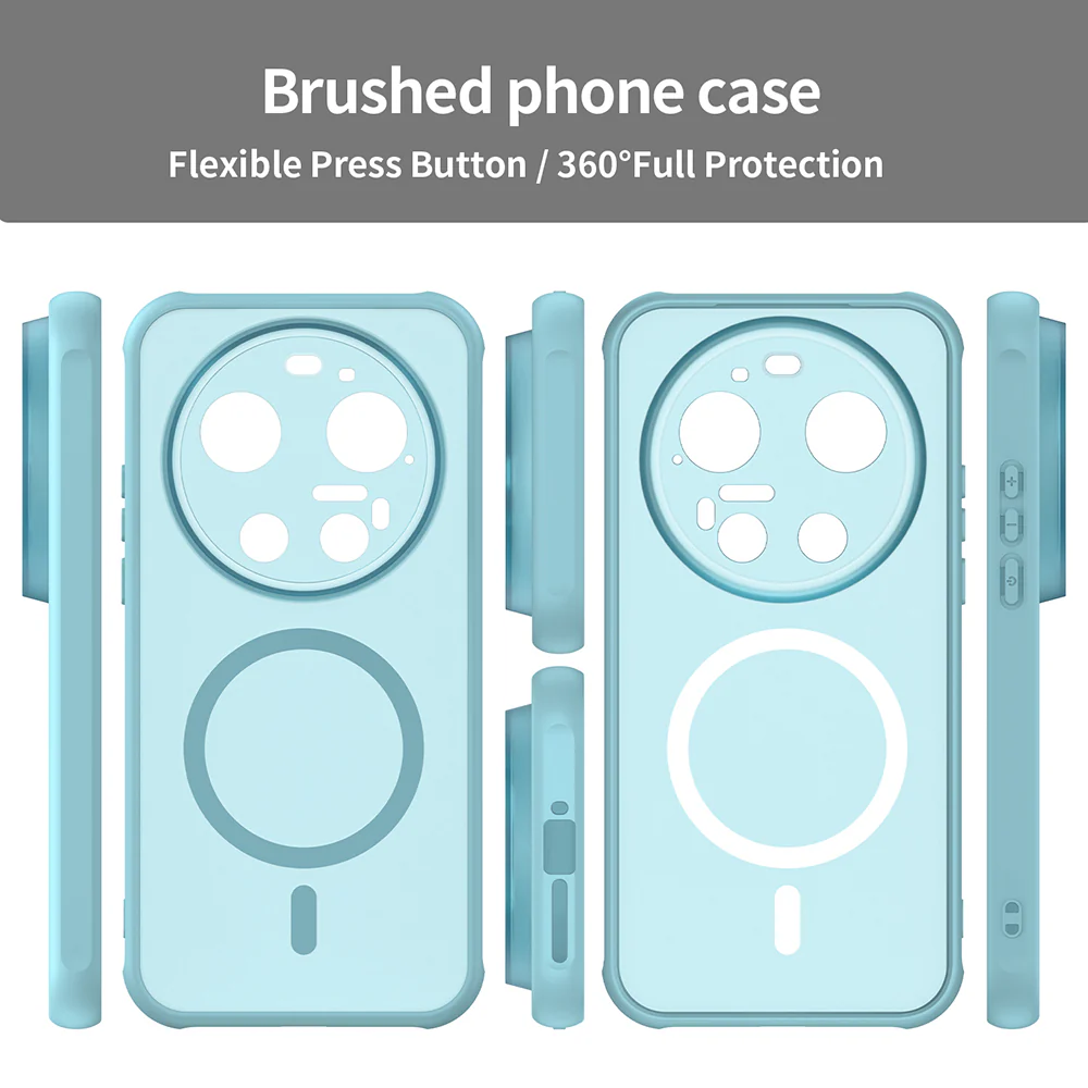 MagSafe Case for Xiaomi 17 Ultra, Techsuit, HaloFrost II, Light Green - Image 6
