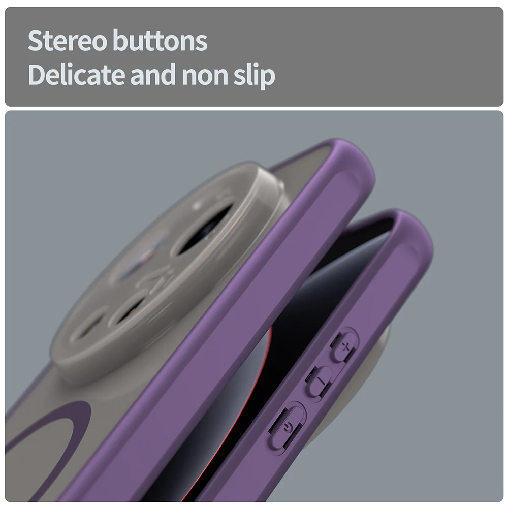 MagSafe Case for Xiaomi 17 Ultra, Techsuit, HaloFrost II, Purple - Image 3