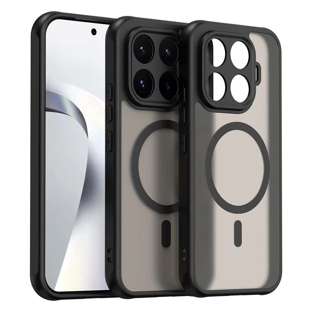 MagSafe Case for Xiaomi 17T, Techsuit, HaloFrost II, Black