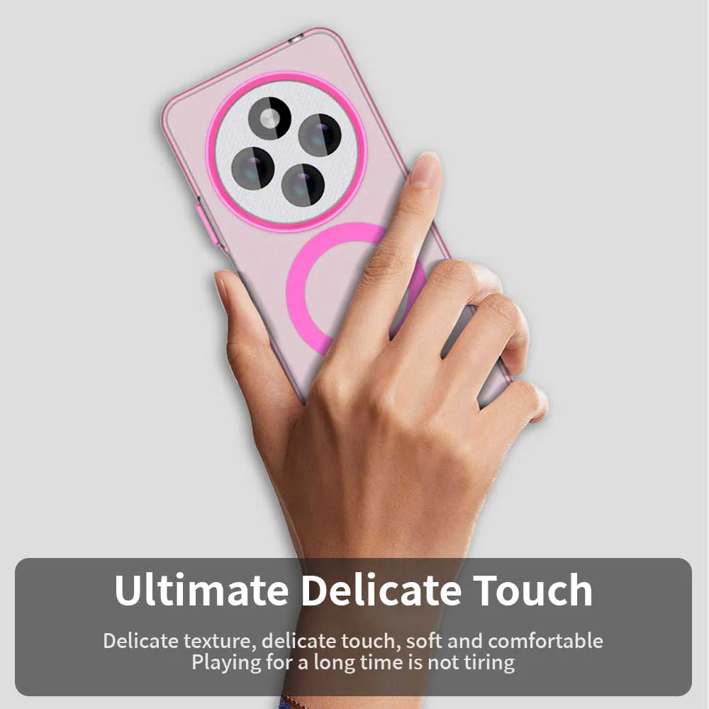 MagSafe Case for Xiaomi Poco C75 / Redmi 14C, Techsuit, CandyCase, Pink - Image 2