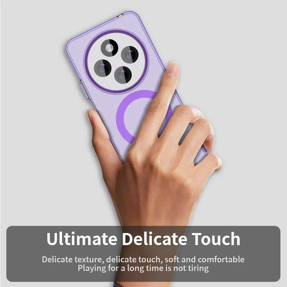 MagSafe Case for Xiaomi Poco C75 / Redmi 14C, Techsuit, CandyCase, Purple - Image 4
